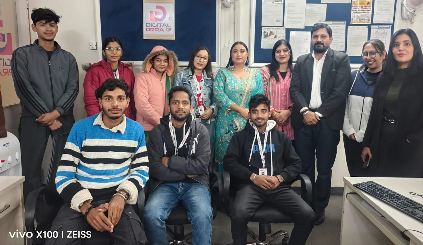 Actress Neeti Gill visits Digital ORRA Panchkula