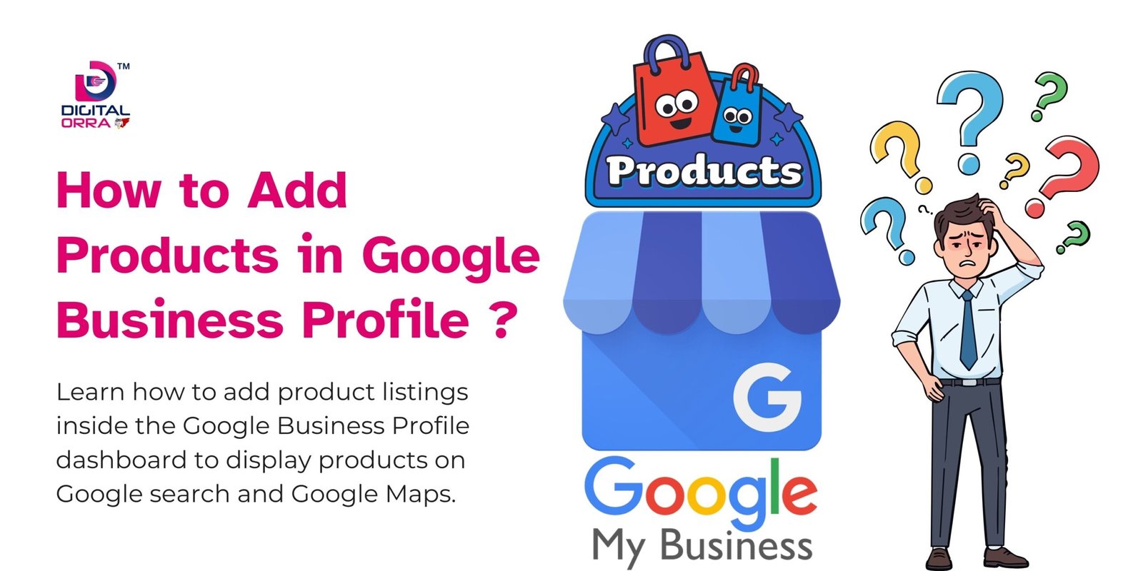 Add Products in Google Business Profile